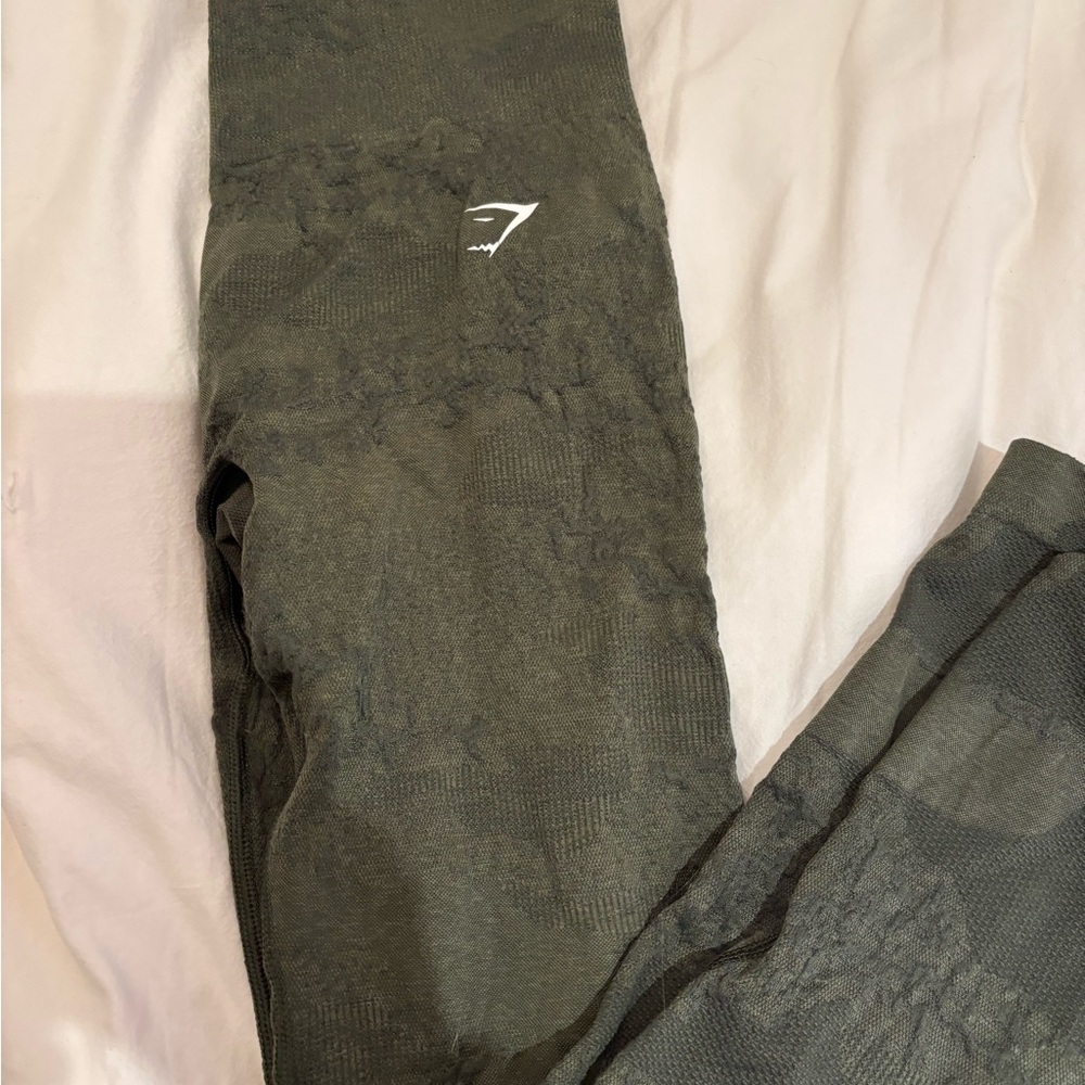 Gymshark adapt camo Olive Leggings